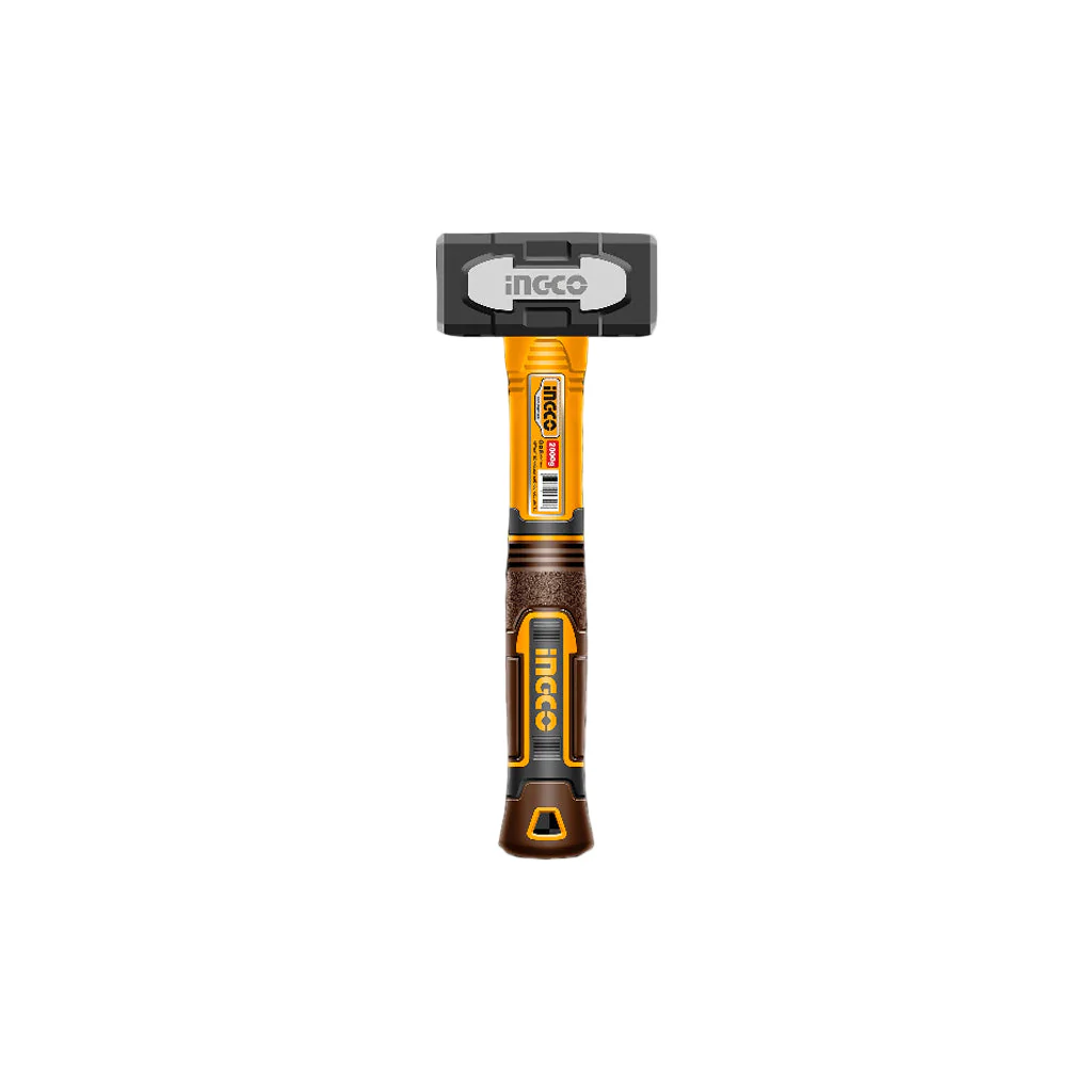 Stoning Hammer 2000g Hammer Tool Fiberglass Handle for Comfortable Gripe HSTH82000 ING-HT