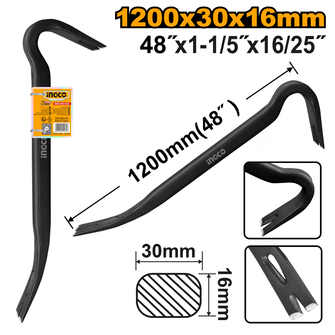 Wrecking Bar 48 Inch HWBA01482 ING-HT