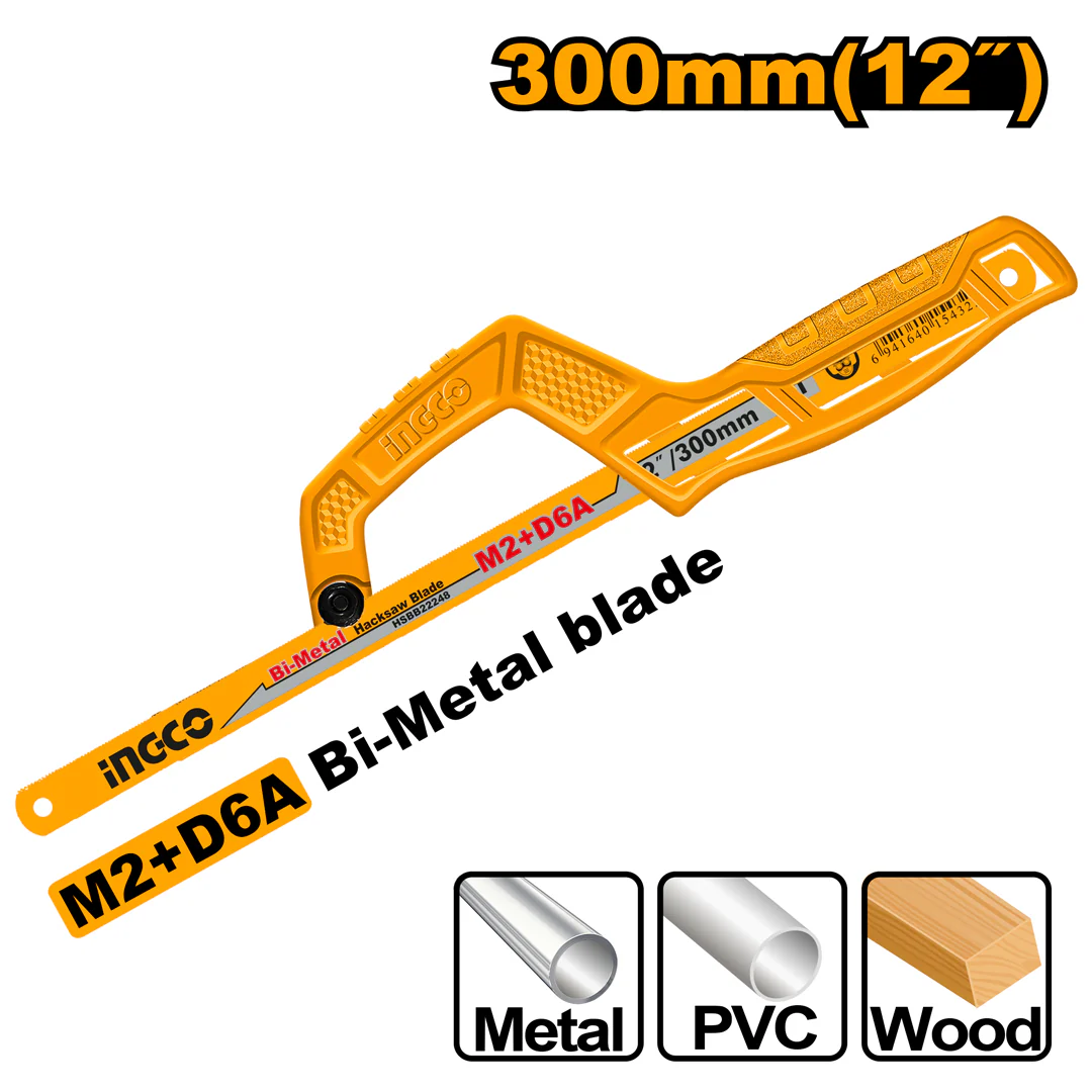 Mini Hacksaw Frame 10" / 12" MHHF1504 ING-HT - Image 2