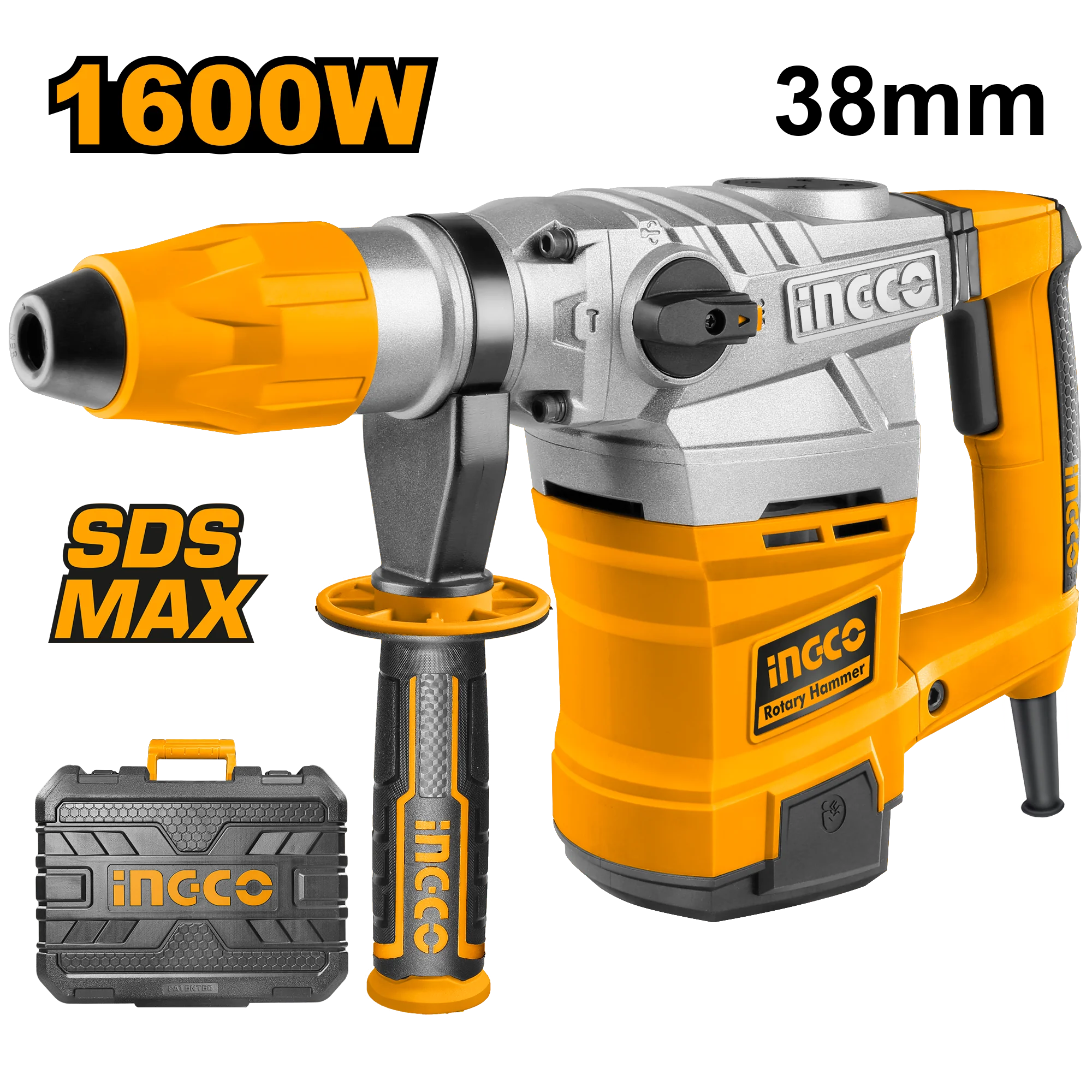 Rotary Hammer Drill Chisel Concrete Metal & Wood Work for Home & Industrial ING-PT - Image 3