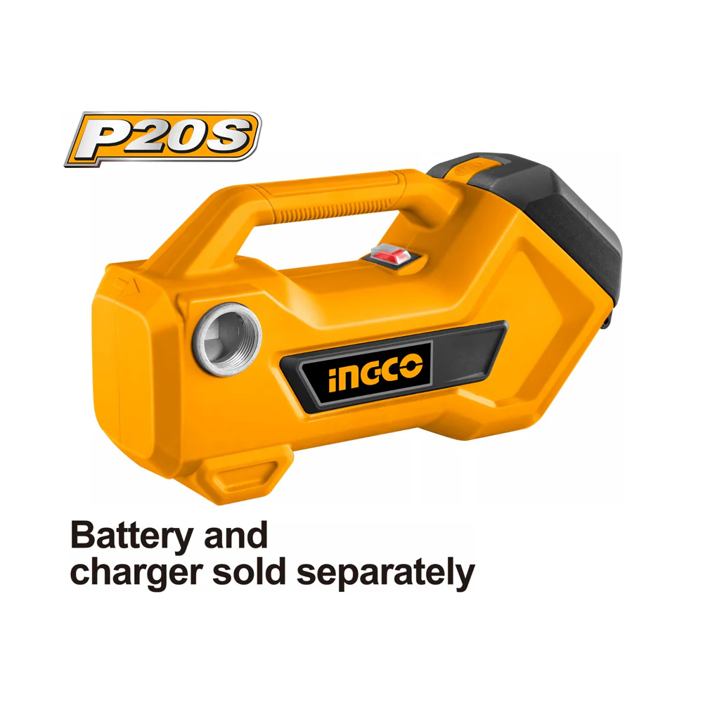 P20S 20V Cordless Lithium-Ion Transfer Pump Self Priming Water & Diesel Oil Transfer Pump TPLI2001 ING-COR