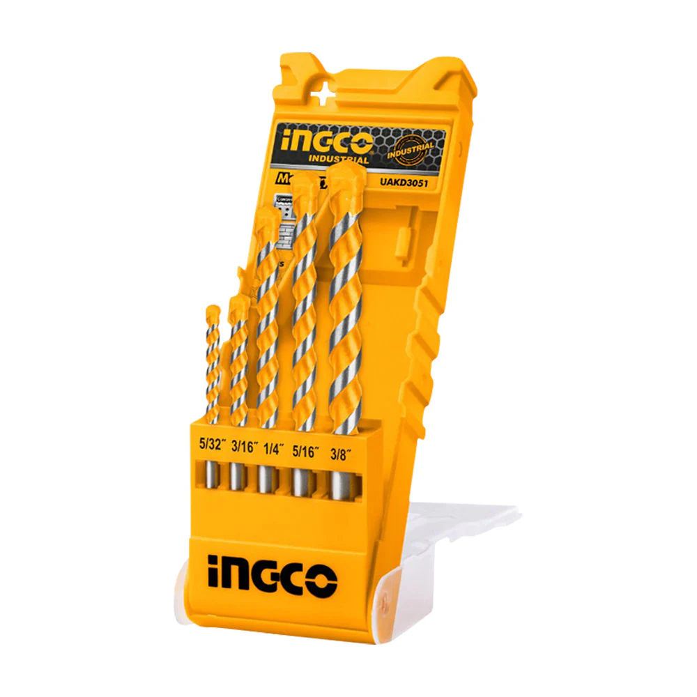 5 Pcs / Set Masonry Drill Bit UAKD3051 ING-AC