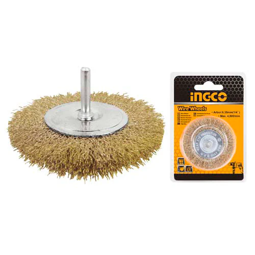 Wire Wheels Brush for Drill 4 Inch WB40501 ING-AC